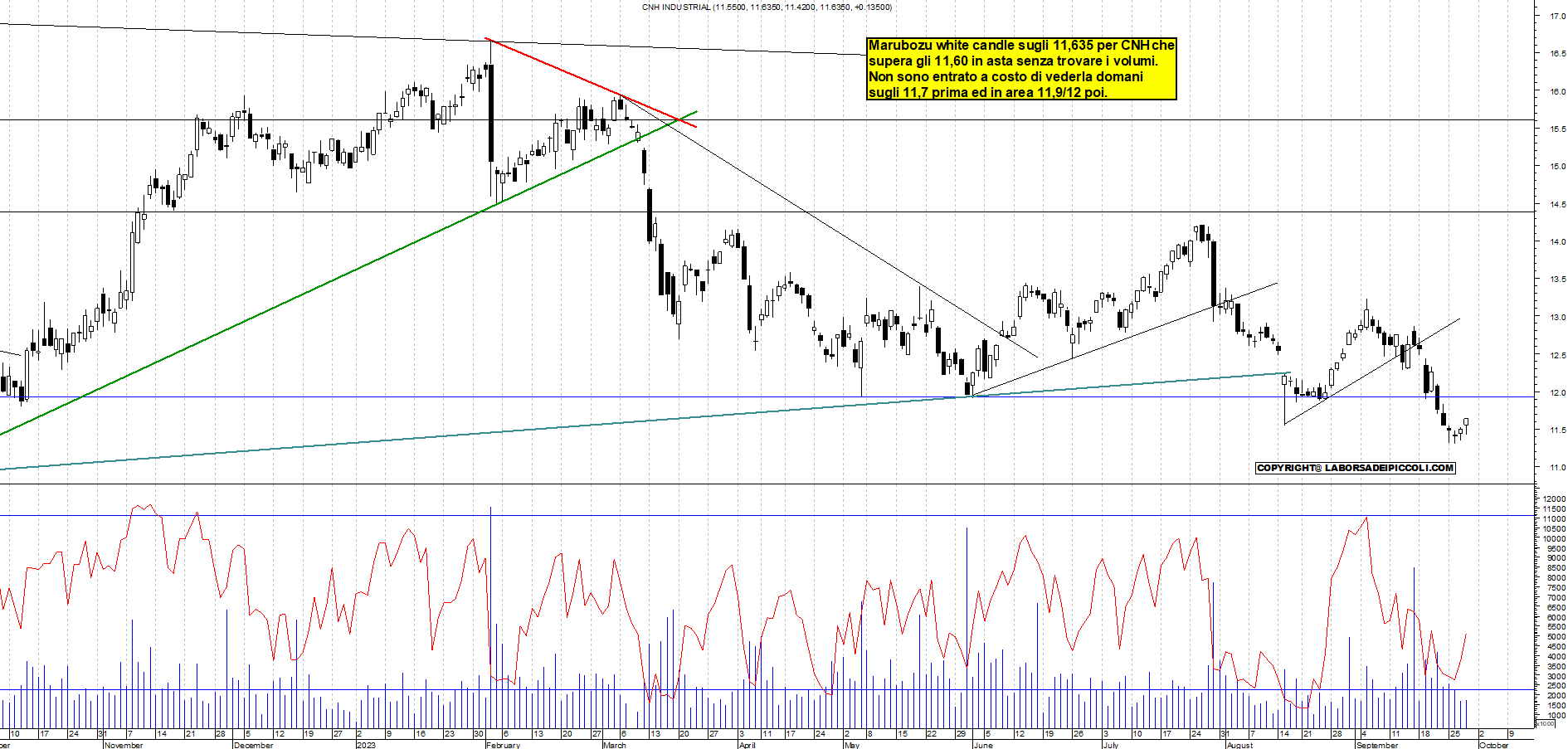 Analisi best sale tecnica cnh